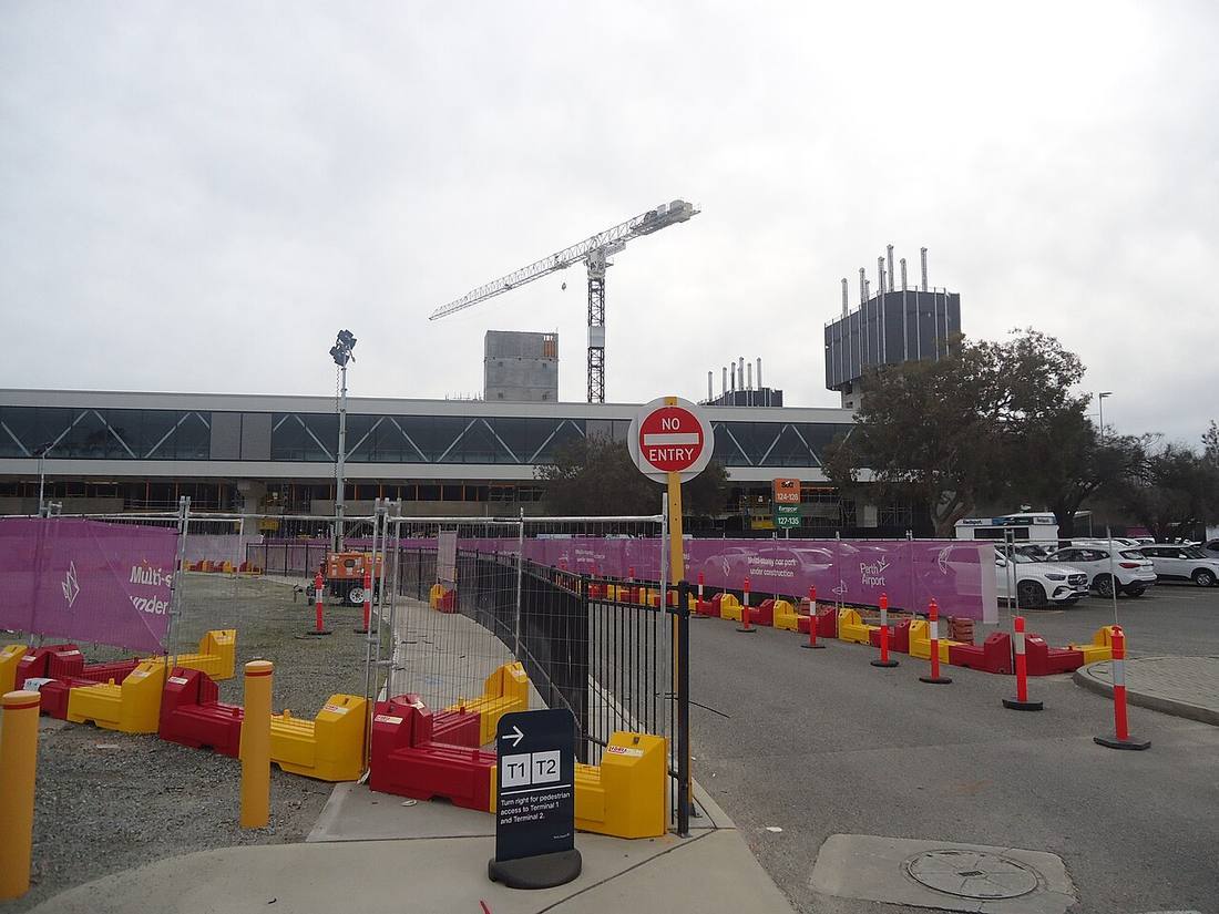Perth International Airport: the airport and the towns a transfer from PER serves