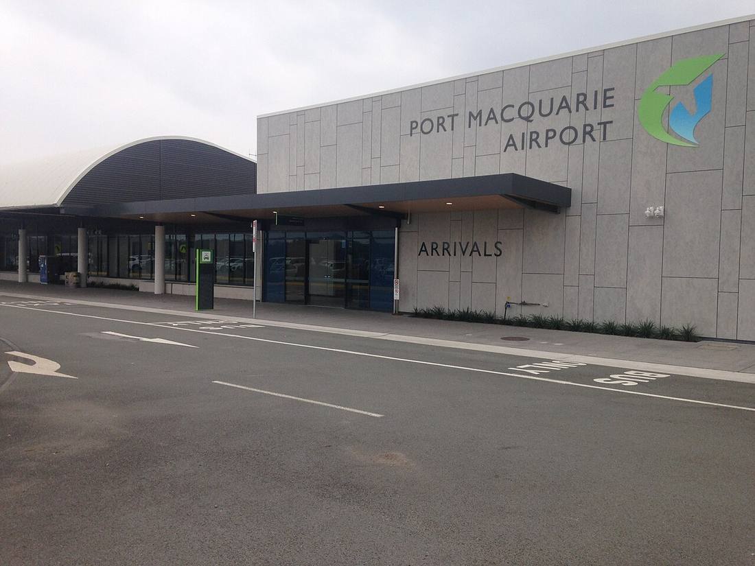 Port Macquarie Airport: the airport and the towns a transfer from PQQ serves