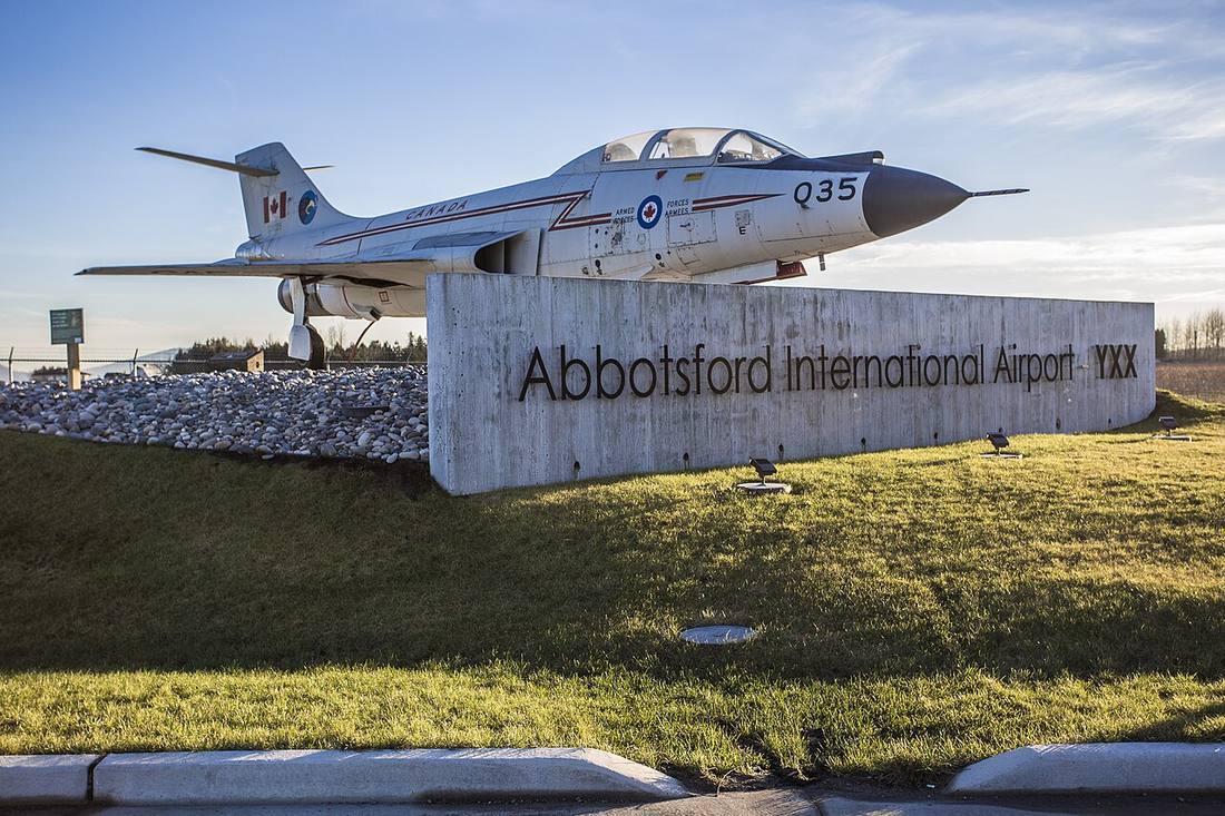 Abbotsford International Airport: the airport and the towns a transfer from YXX serves