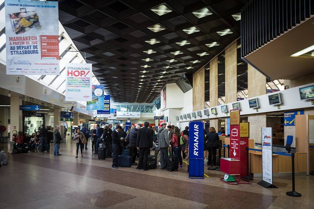 Strasbourg Airport: the airport and the towns a transfer from SXB serves