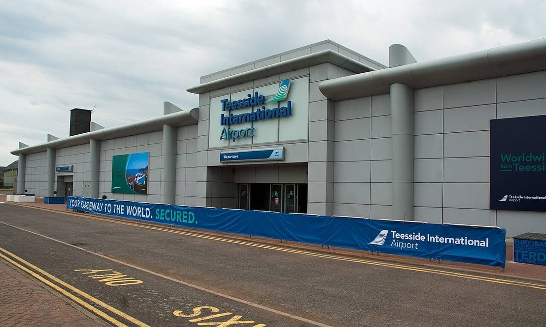 Teesside International Airport: the airport and the towns a transfer from MME serves
