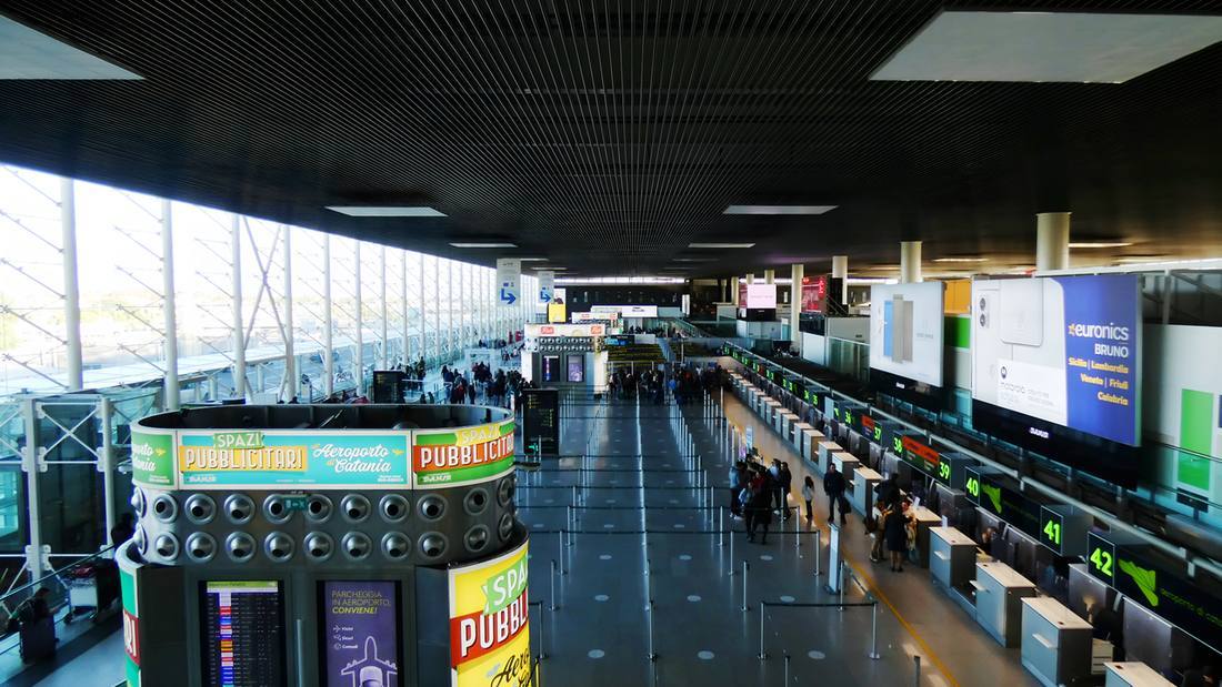 Catania-Fontanarossa Airport: the airport and the towns a transfer from CTA serves