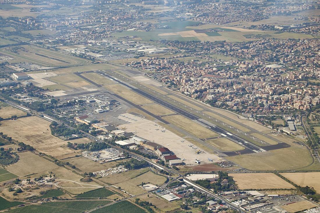 Ciampino–G. B. Pastine International Airport: the airport and the towns a transfer from CIA serves