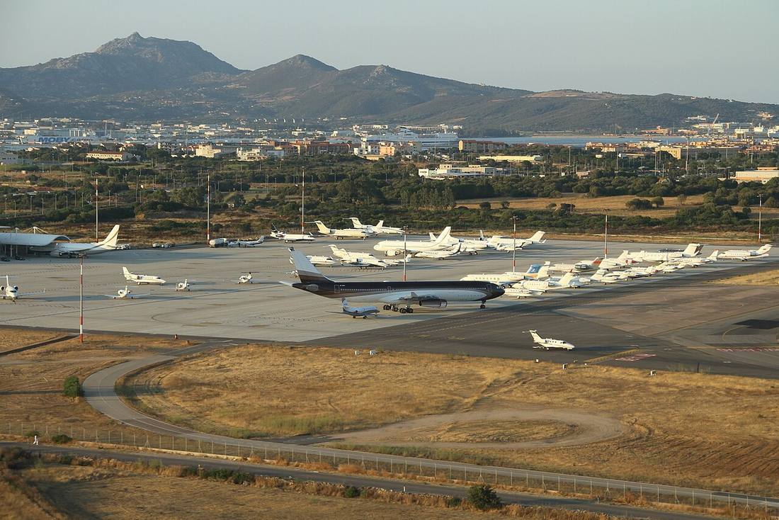 Olbia Costa Smeralda Airport: the airport and the towns a transfer from OLB serves