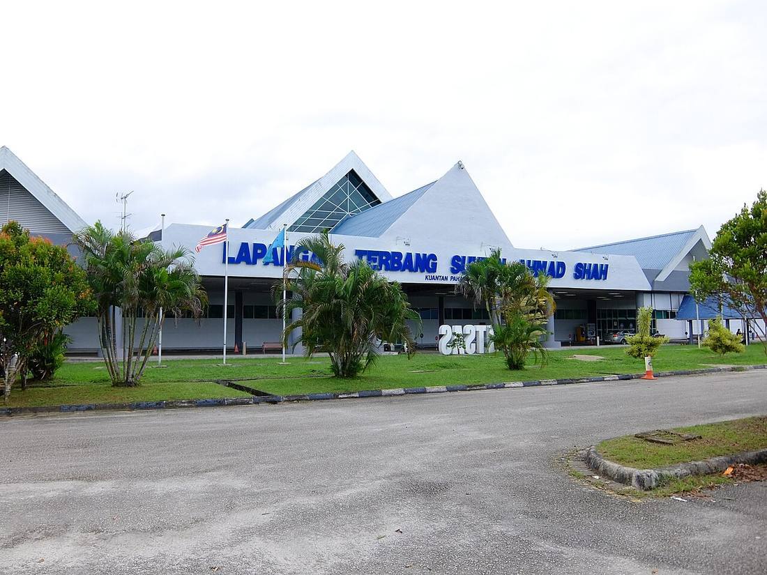 Kuantan Airport: the airport and the towns a transfer from KUA serves