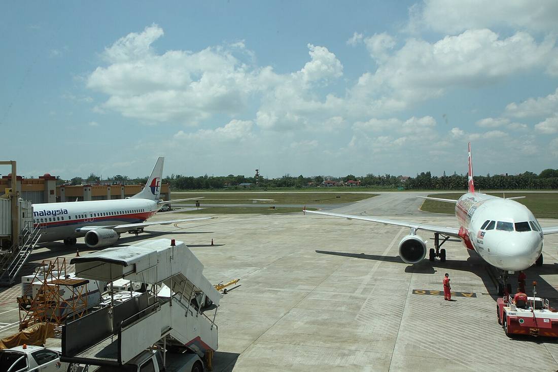 Sultan Ismail Petra Airport: the airport and the towns a transfer from KBR serves