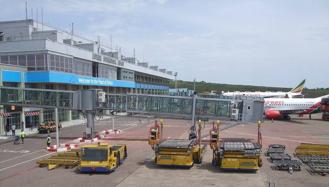 Entebbe International Airport: the airport and the towns a transfer from EBB serves