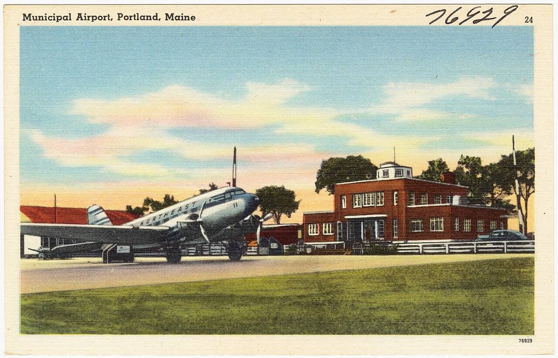 Portland International Jetport: the airport and the towns a transfer from PWM serves